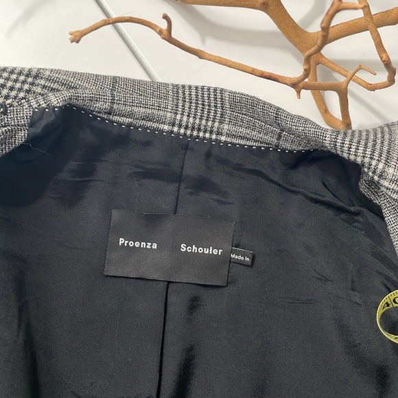 Proenza Schouler Plaid Deconstructed Blazer Like New - Picture 6 of 11